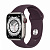 Купить Apple Watch Series 7 // 41мм GPS + Cellular // Корпус из титана, спортивный ремешок цвета «тёмная вишня»