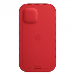 Кожаный чехол-конверт MagSafe для iPhone 12 Pro, цвет (PRODUCT)RED