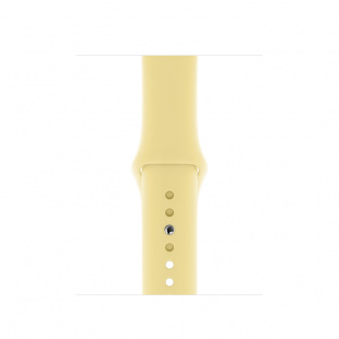 Apple Watch Series 5 // 40мм GPS // Корпус из алюминия золотого цвета, спортивный ремешок цвета «лимонный мусс»