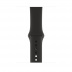 Apple Watch Series 4 // 44мм GPS + Cellular // Корпус из алюминия цвета «серый космос», спортивный ремешок чёрного цвета (MTUW2)