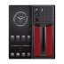Телефон Vertu METAVERTU 5G Web3, Alligator Leather (Black Parisian Studds Flame Red/Огненно-красный)