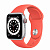 Купить Apple Watch Series 6 // 40мм GPS + Cellular // Корпус из алюминия серебристого цвета, спортивный ремешок цвета «Розовый цитрус»