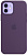 Силиконовый чехол MagSafe для iPhone 12, цвет «Аметист»