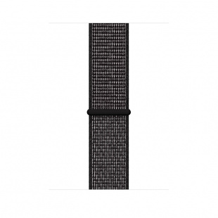 Apple Watch SE // 40мм GPS + Cellular // Корпус из алюминия цвета «серый космос», спортивный браслет Nike чёрного цвета (2020)