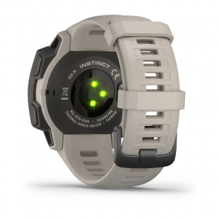 Туристические умные часы Garmin Instinct (45mm), корпус и силиконовый ремешок цвета Tundra