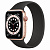 Купить Apple Watch Series 6 // 44мм GPS + Cellular // Корпус из алюминия золотого цвета, монобраслет черного цвета