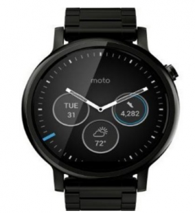 Motorola Moto 360 2nd Gen Black Steel/Metal (Черная Сталь)