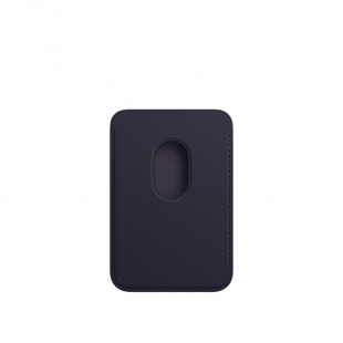 Кожаный чехол-бумажник MagSafe для iPhone, цвет Ink/Чернильный