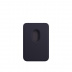 Кожаный чехол-бумажник MagSafe для iPhone, цвет Ink/Чернильный