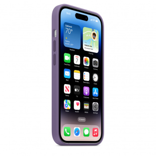 Силиконовый чехол MagSafe для iPhone 14 Pro, цвет Iris/Ирис