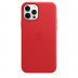 Кожаный чехол MagSafe для iPhone 12 Pro Max, цвет (PRODUCT)RED