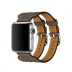 38/40 мм ремешок Manchette из кожи Swift цвета Étoupe с двойной пряжкой для Apple Watch Hermès 38/40 мм ремешок Manchette из кожи Swift цвета Étoupe с двойной пряжкой для Apple Watch Hermès