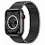 Купить Apple Watch Series 7 // 45мм GPS + Cellular // Корпус из титана цвета «черный космос», блочный браслет из нержавеющей стали цвета «чёрный космос»