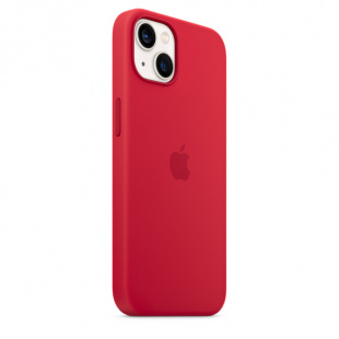 Силиконовый чехол MagSafe для iPhone 13, цвет (PRODUCT)RED