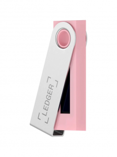 Аппаратный кошелек для криптовалют Ledger Nano S (Flamingo Pink/Розовый)