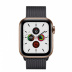 Apple Watch Series 5 // 40мм GPS + Cellular // Корпус из нержавеющей стали золотого цвета, миланский сетчатый браслет цвета «чёрный космос»