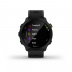 Беговые умные часы Garmin Forerunner 55 (42mm), черный корпус, черный силиконовый ремешок