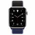 Apple Watch Series 5 // 44мм GPS + Cellular // Корпус из титана, спортивный браслет тёмно-синего цвета