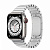 Купить Apple Watch Series 7 // 41мм GPS + Cellular // Корпус из титана, блочный браслет из нержавеющей стали серебристого цвета