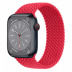 Apple Watch Series 8 // 45мм GPS + Cellular // Корпус из алюминия цвета "темная ночь", плетёный монобраслет цвета (PRODUCT)RED