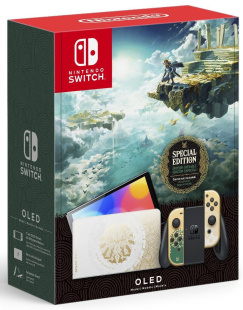 Игровая консоль Nintendo Switch OLED The Legend of Zelda: Tears of the Kingdom Edition