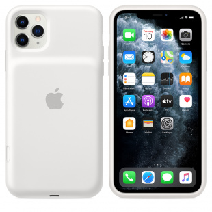 Чехол Smart Battery Case для iPhone 11 Pro Max, белый цвет, оригинальный Apple