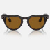 Умные очки Ray-Ban Stories Headliner (Черная матовая оправа, коричневые линзы)