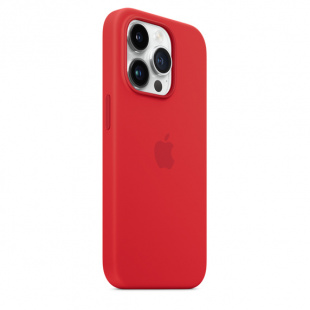 Силиконовый чехол MagSafe для iPhone 14 Pro Max, цвет (PRODUCT)RED