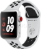 Apple Watch Series 3 Nike+ // 42мм GPS + Cellular // Корпус из серебристого алюминия, спортивный ремешок Nike цвета «чистая платина/чёрный» (MQLC2)