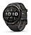 Купить Мультиспортивные часы Garmin Fenix 9 Pro (43mm), титановый корпус Carbon Gray DLC, черный силиконовый ремешок (Black/Pebble Gray)