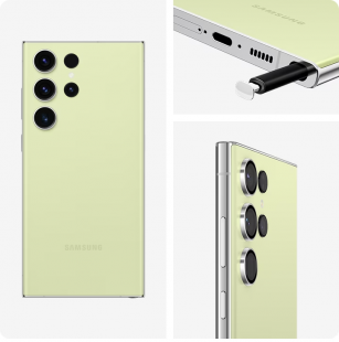 Смартфон Samsung Galaxy S23 Ultra, 12Гб/256Гб, Лайм (Эксклюзивный цвет)