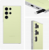 Смартфон Samsung Galaxy S23 Ultra, 12Гб/256Гб, Лайм (Эксклюзивный цвет)