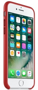 Кожаный чехол для iPhone 7/8, красный цвет, оригинальный Apple, оригинальный Apple