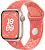 Купить Apple Watch Series 9 // 45мм GPS // Корпус из алюминия цвета "сияющая звезда", спортивный ремешок Nike цвета "волшебный уголек"