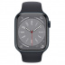 Apple Watch Series 8 // 45мм GPS + Cellular // Корпус из алюминия цвета "темная ночь", спортивный ремешок цвета "темная ночь"