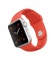 Apple Watch Sport 38 мм, серебристый алюминий, оранжевый спортивный ремешок