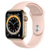 Apple Watch Series 6 // 40мм GPS + Cellular // Корпус из нержавеющей стали золотого цвета, спортивный ремешок цвета «Розовый песок» Apple Watch Series 6 // 40мм GPS + Cellular // Корпус из нержавеющей стали золотого цвета, спортивный ремешок цвета «Розовый песок»