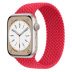 Apple Watch Series 8 // 45мм GPS // Корпус из алюминия цвета "сияющая звезда", плетёный монобраслет цвета (PRODUCT)RED