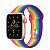 Купить Apple Watch SE // 40мм GPS + Cellular // Корпус из алюминия золотого цвета, спортивный ремешок радужного цвета (2020)