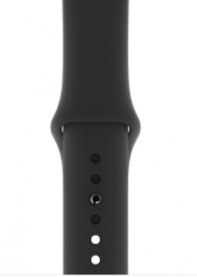 Apple Watch Series 5 // 40мм GPS + Cellular // Корпус из алюминия цвета «серый космос», спортивный ремешок черного цвета
