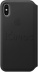Кожаный чехол Folio для iPhone X / Xs, чёрный цвет, оригинальный Apple