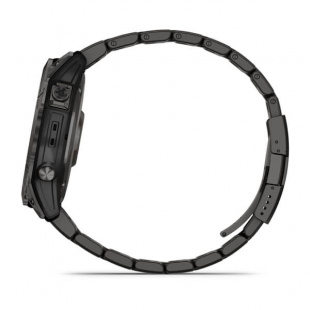 Мультиспортивные часы Garmin Fenix 7X (51mm) Sapphire Solar, титановый угольно-серый DLC корпус, титановый угольно-серый DLC браслет