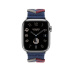 41мм Ремешок Hermès Bridon Single (Simple) Tour цвета Navy для Apple Watch