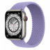 Apple Watch Series 7 // 45мм GPS + Cellular // Корпус из титана, плетёный монобраслет цвета «английская лаванда»