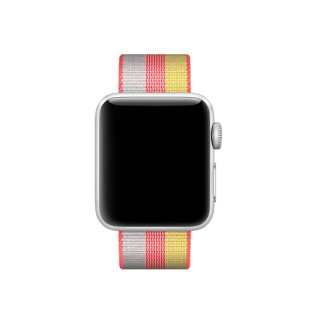 38/40мм Ремешок из плетёного нейлона красного цвета для Apple Watch