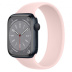 Apple Watch Series 8 // 45мм GPS // Корпус из алюминия цвета "темная ночь", монобраслет цвета "розовый мел" Apple Watch Series 8 // 45мм GPS // Корпус из алюминия цвета "темная ночь", монобраслет цвета "розовый мел"