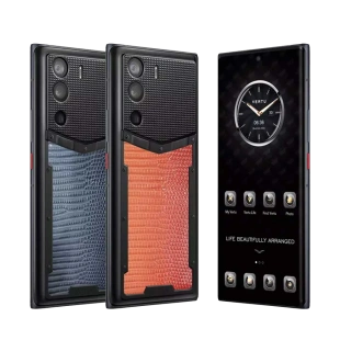 Телефон Vertu METAVERTU 5G Web3, Lizard Leather (Mars Gradient Orange/Оранжевый)