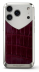 Чехол Golden Concept для iPhone 17 Pro, Magnetic Shield, Alligator Edition - Maroon