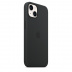 Силиконовый чехол MagSafe для iPhone 13 mini, цвет «тёмная ночь»