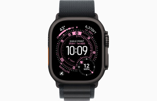 Apple Watch Ultra 3 (2025) // 49мм GPS+Cellular // Корпус из черного титана, ремешок Alpine Loop черного цвета
